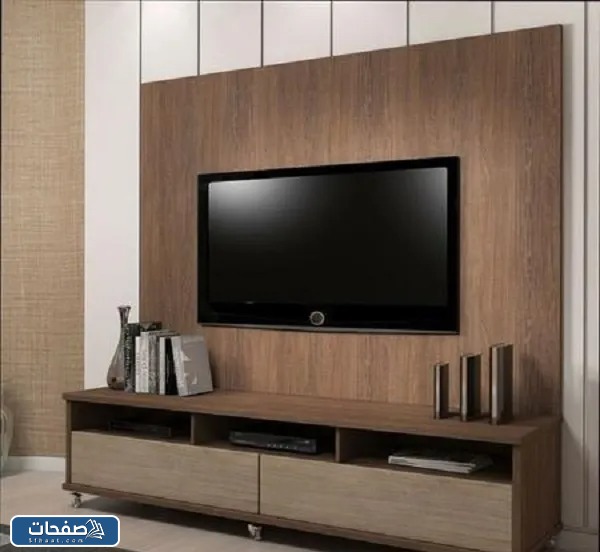ديكور تلفزيون متنوع مع الصور