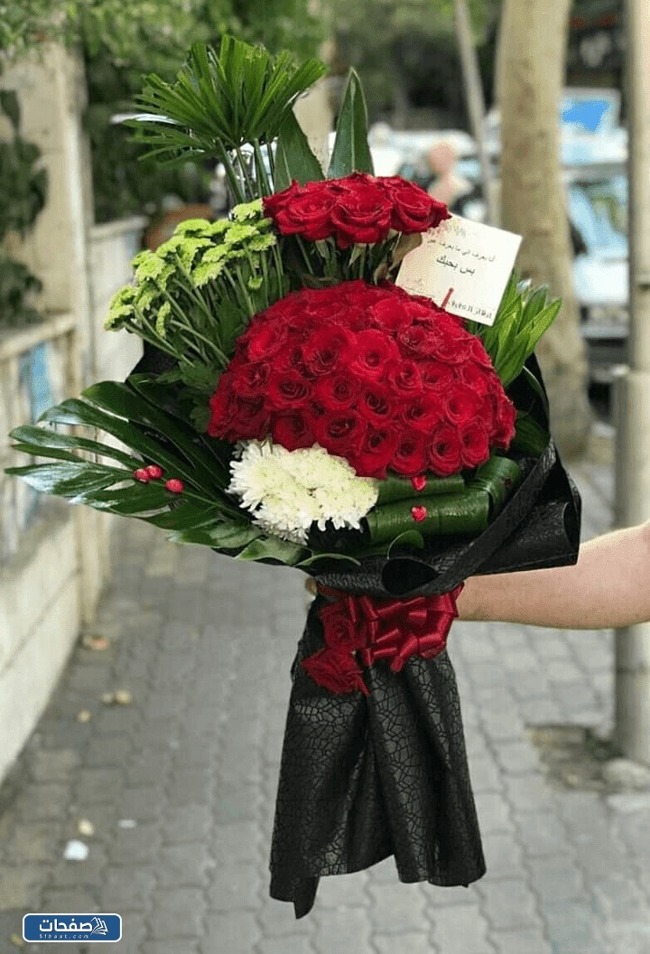 صور ورد احمر جوري وبوكيهات ورد