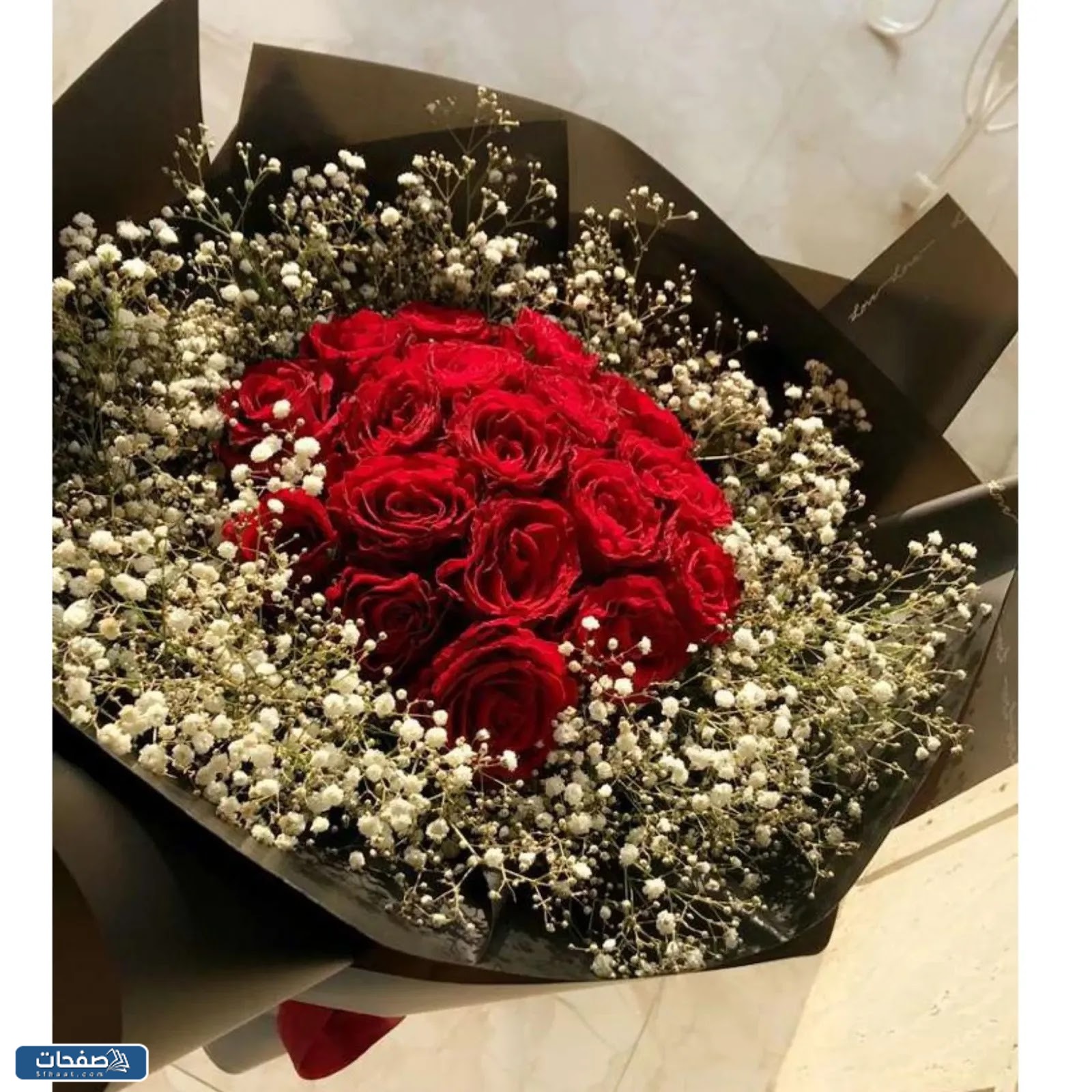 صور ورد احمر جوري وبوكيهات ورد