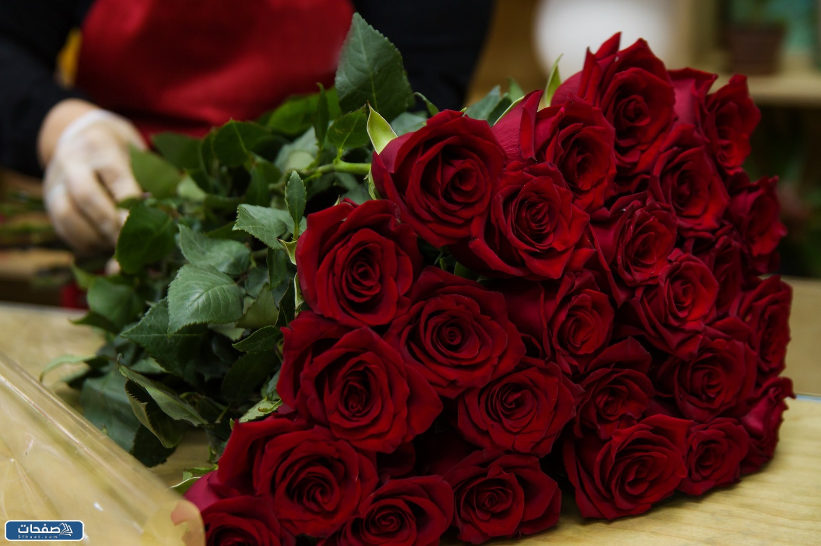 صور ورد احمر جوري وبوكيهات ورد