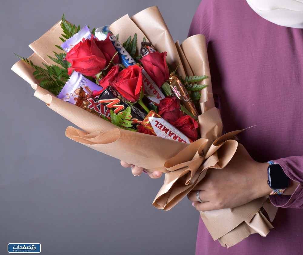 صور ورد احمر جوري وبوكيهات ورد