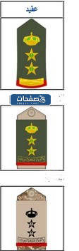  ترتيب رتب الضباط في السعودية