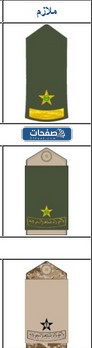  ترتيب رتب الضباط في السعودية