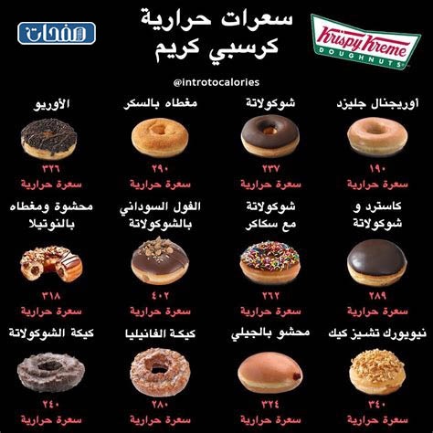 مِنيو دُونات كِرسبي كِريم في الكُويت بالصور