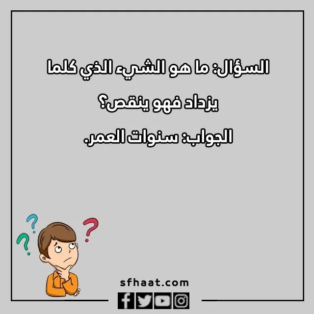 لغز مع الحل بالصور