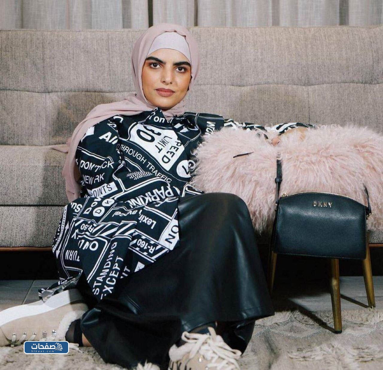 نجلاء الودعاني قبل التكميم