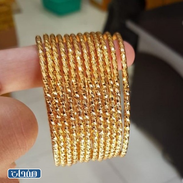 أشكال غوايش ذهب رفيعة