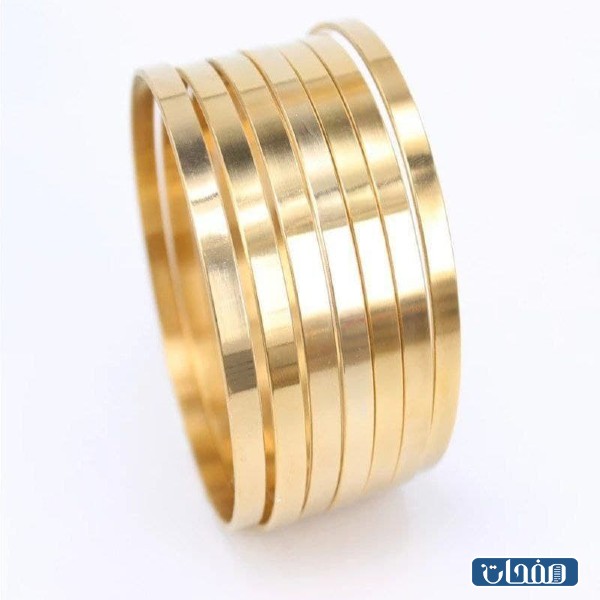 أشكال غوايش ذهب سادة