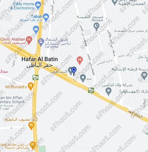 خريطة حفر الباطن