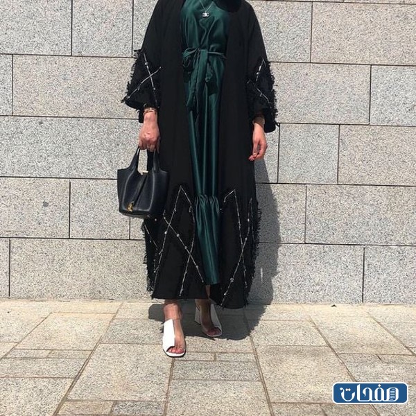 صور عبايات سوداء أنيقة