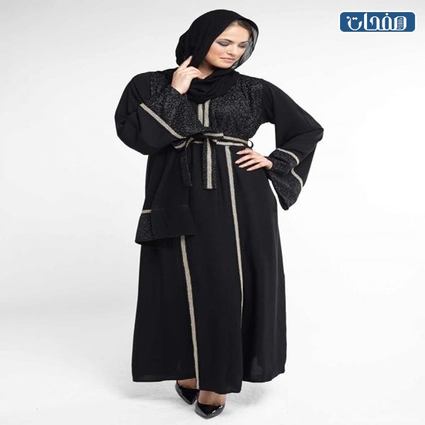 صور أرقى تصاميم العبايات السوداء