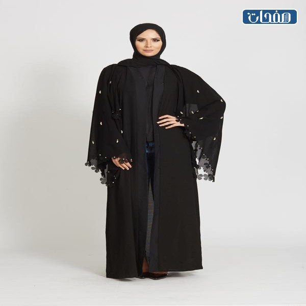 صور عبايات إماراتية سوداء