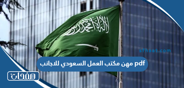 مهن مكتب العمل السعودي للاجانب 2025 pdf